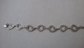 Сребърна гривна , снимка 4