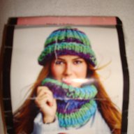 Дамски плетени шалове и ръкавици- Разпродажба, снимка 4 - Шапки - 9021669