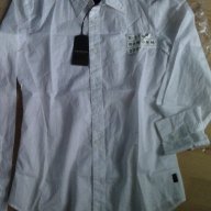 Нова бяла риза G-Star New Luxor Crush Shirt, оригинал , снимка 3 - Ризи - 10992383