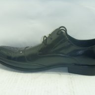 Мъж.обувки НЕДИ СТИЛ ест.кожа черни връзки кабзи 9253, снимка 3 - Ежедневни обувки - 14000446