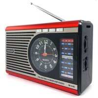 Радио Meier M-U41 - AM/FM/SW +USB/SD MP3+ LED+Часовник, снимка 2 - Радиокасетофони, транзистори - 24556414