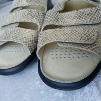 НОВИ дамски сандали ROHDE®, 100% естествена кожа, made in EUROPE, AUSTRIA,39 - 40, GOGOMOTO.BAZAR.BG, снимка 15 - Сандали - 22330488