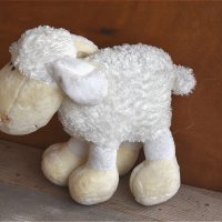 Плюшена мека играчка "Бялата овца" , снимка 2 - Плюшени играчки - 24653393