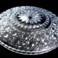 Луксозни чинии за торта кристал сервиз, снимка 2 - Чинии - 23672397