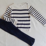 Блуза H&M и ватиран клин , снимка 1 - Детски Блузи и туники - 14166159