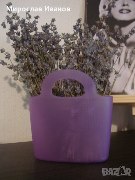 " лилава кошничка " - от твърд силикон, снимка 1