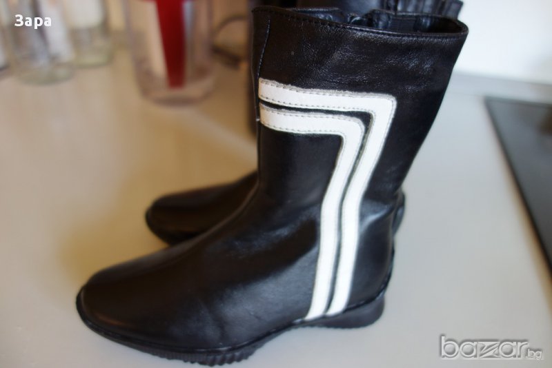 нови италиански кожени ботуши, 25ти номер, снимка 1