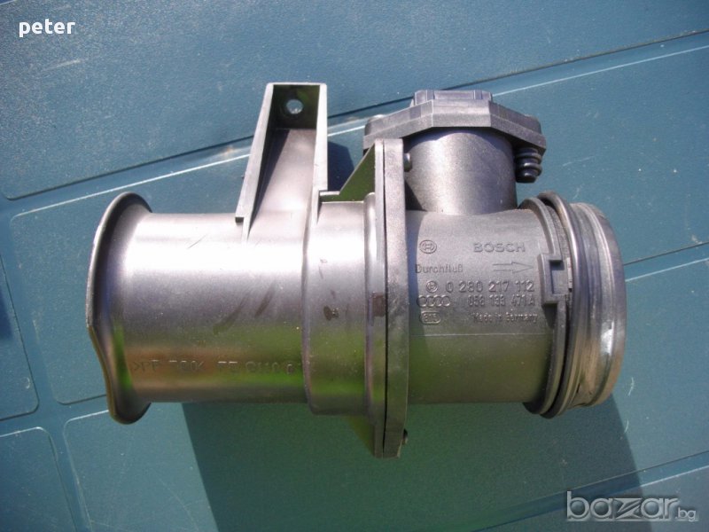 0280217112 113 058133471A VW Audi MASS AIR FLOW METER-дебитомер , снимка 1