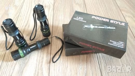 LED прожектор, Издръжлив акумулаторен фенер, снимка 1