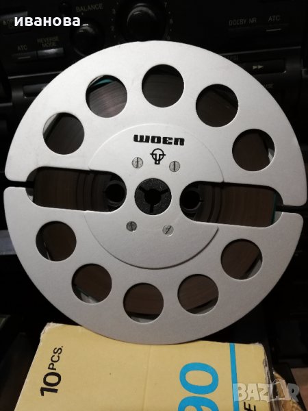 магнетофонна ролка - метална- 15 сантиметра , снимка 1