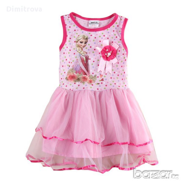 ТОТАЛНА РАЗПРОДАЖБА Рокличка с Елза от Замръзналото кралство, снимка 1