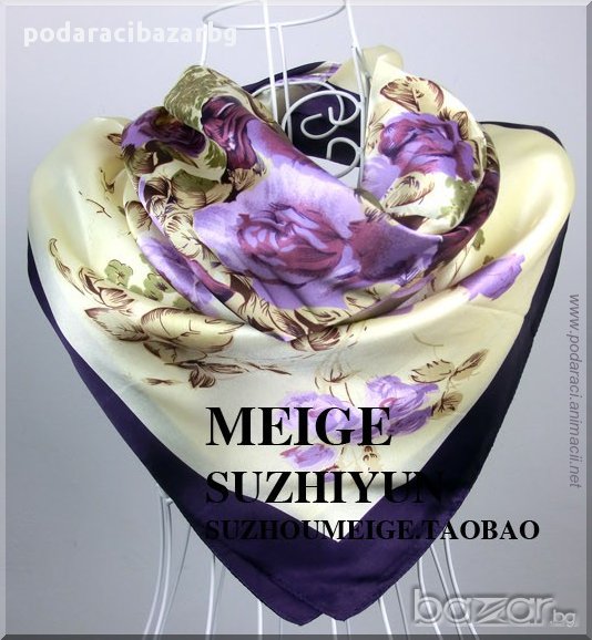 ШАЛ – ЛИЛАВИ РОЗИ, снимка 1