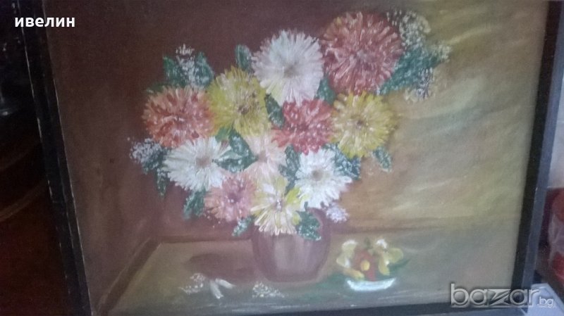 картина-цветя, снимка 1