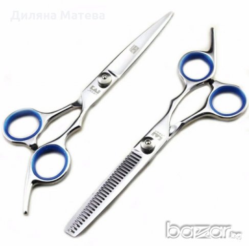 Професионални фризьорски ножици, калъф, остриета, снимка 5 - Други инструменти - 21109084