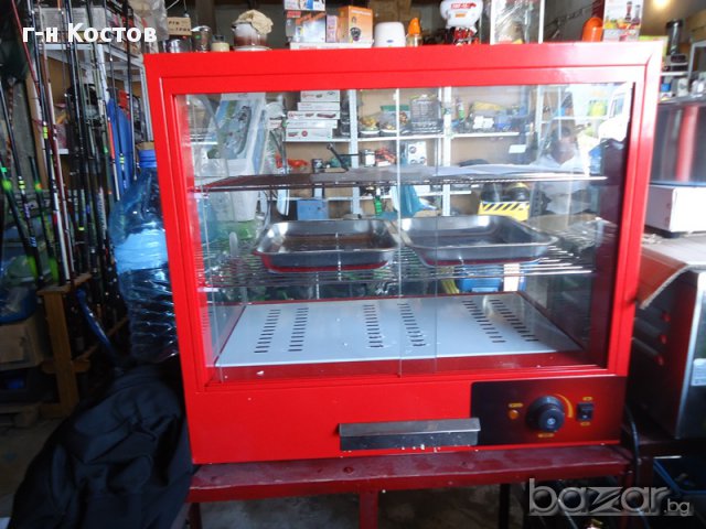 1.Топла витрина Нова настолна за закуски,пържени продукти като картофки,риба, пилешко месо и др.,ска, снимка 5 - Обзавеждане за заведение - 15121928