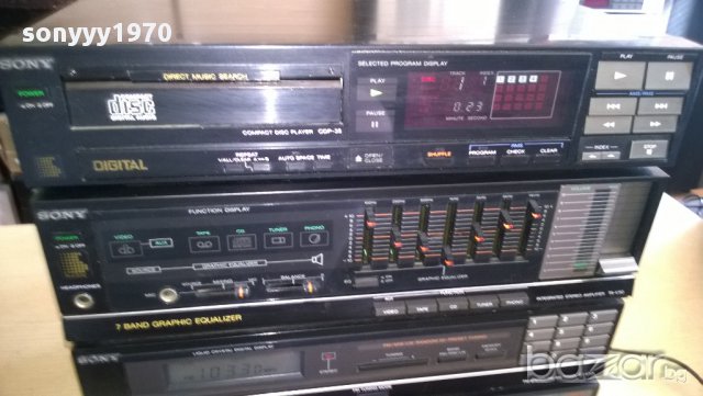 sony cdp-35+ta-v50+st-v50l+tc-v50w-made in japan-внос швеицария, снимка 10 - Ресийвъри, усилватели, смесителни пултове - 10355693