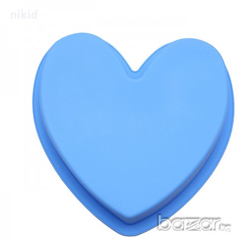 Голямо сърце силиконова форма тава за направа печене кекс торта желиран сладкиш
