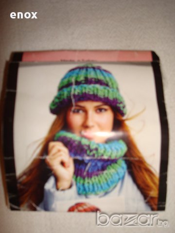 Дамски плетени шалове и ръкавици- Разпродажба, снимка 4 - Шапки - 9021669