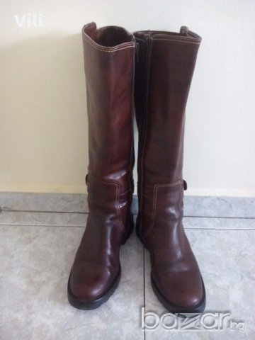 Уникални дамски ботуши - CD - естествена тележка кожа , снимка 6 - Дамски ботуши - 15822306