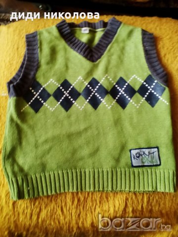 Детски пуловер, снимка 1 - Жилетки и елечета за бебе - 20797903