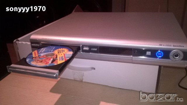 Philips dvdr3330h/19-hdd-записващо-внос швеицария