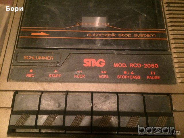 STAG RCD-2050 радиокасетофон, снимка 3 - Радиокасетофони, транзистори - 21325440