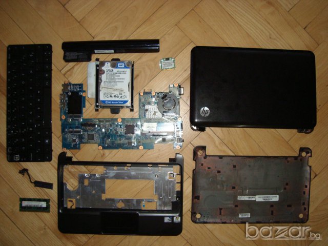 HP Mini 210-1042es лаптоп на части