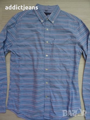 Мъжка риза TOMMY HILFIGER размер М, снимка 3 - Ризи - 25556956