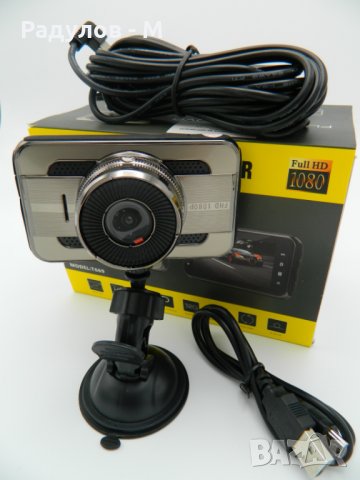 Видеорегистратор - камера за автомобил T669 / Full HD 1080 / 6387