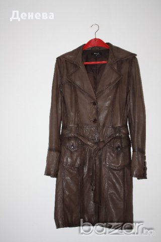 Кожено дамско манто 100% естествена кожа