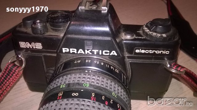 praktica+presenta-фотоапарат+обектив-внос швеицария, снимка 8 - Фотоапарати - 17136490
