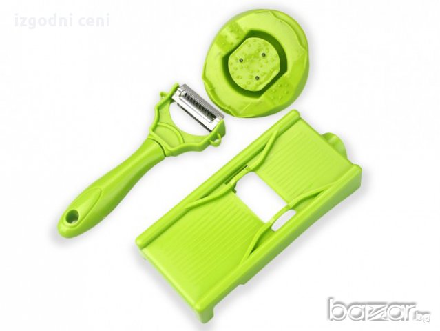 Ренде и белачка 2 в 1 MIRACLE PEELER GREEN, снимка 1