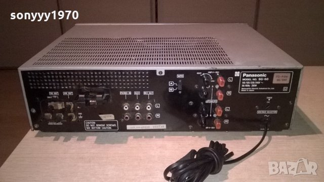 panasonic sg-60 deck receiver made in japan-внос швеицария, снимка 17 - Ресийвъри, усилватели, смесителни пултове - 21825235