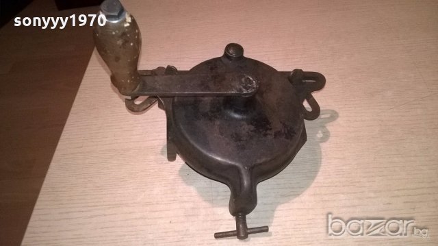 стар ръчен шмиргел-ретро колекция, снимка 4 - Други инструменти - 19077131