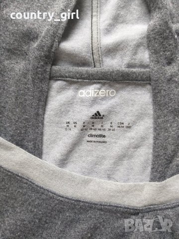 adidas Women`s Adizero Long Sleeve Hooded - страхотна дамска блуза, снимка 4 - Спортни екипи - 24167038