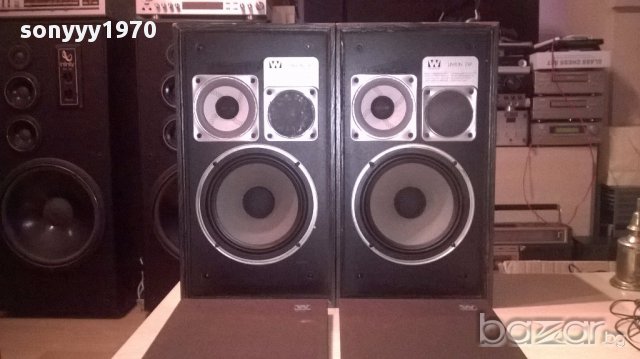 Wharfedale linton 3x-rank radio england-48х27х24см-внос англия, снимка 2 - Тонколони - 17016606