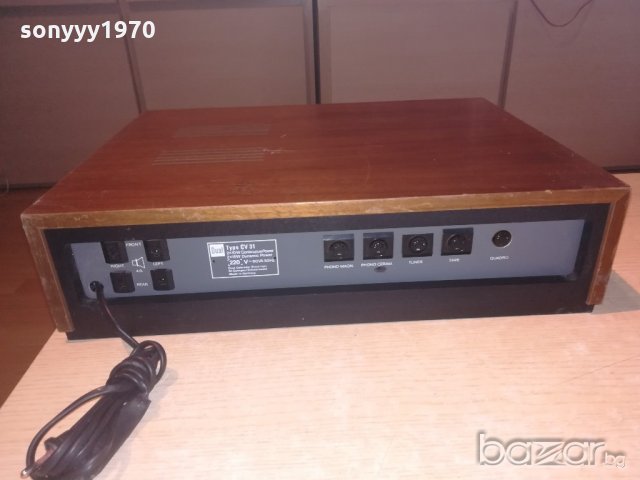ПОРЪЧАН-dual cv31 amplifier-made in germany-внос швеицария, снимка 15 - Ресийвъри, усилватели, смесителни пултове - 20361529