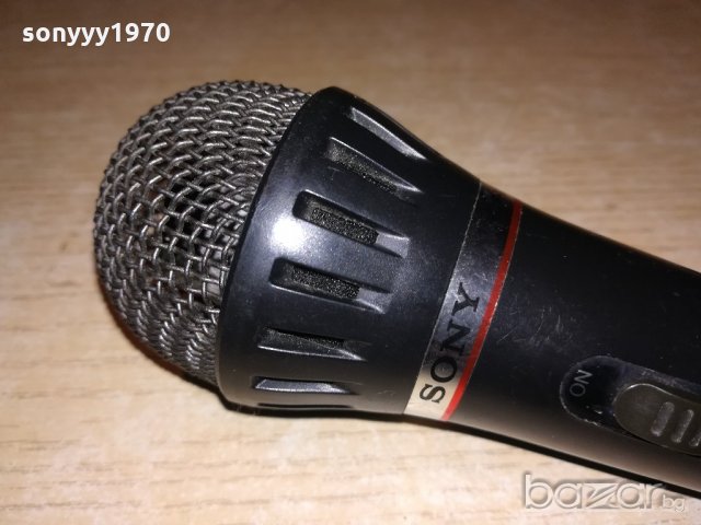 sony f-v120 dynamic microphone-внос швеицария, снимка 2 - Микрофони - 20566958