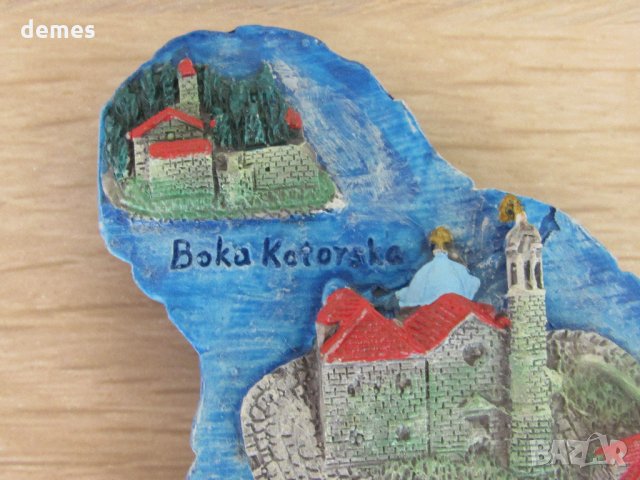 Автентичен 3D магнит от Черна гора, серия-5, снимка 3 - Колекции - 22744069