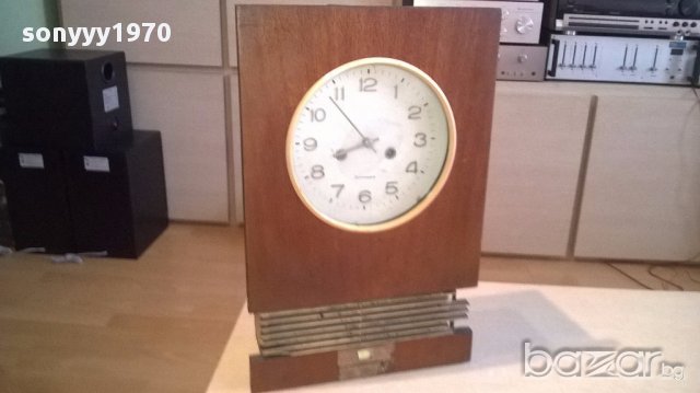 АНТИК-Руски ретро часовник-за ремонт за колекция-47х30х15см, снимка 7 - Антикварни и старинни предмети - 17791595