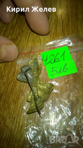 Стара брошка -162 бронз, снимка 3 - Колекции - 23970680