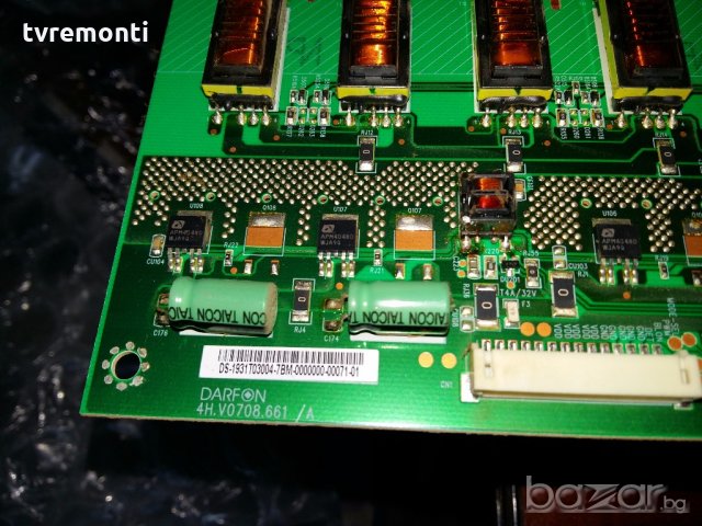 BACKLIGHT INVERTER V070-W04 4H.V0708.661/A, снимка 2 - Части и Платки - 18480154