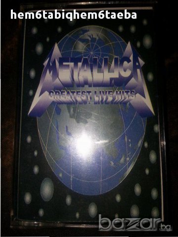 Рядка касетка - Metallica - Greatest Live Hits - 1993 Live Bootleg, снимка 1 - Аудио касети - 13990940