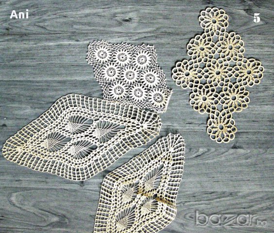 Ръчно плетени декоративни карета на една кука , снимка 13 - Декорация за дома - 15784628