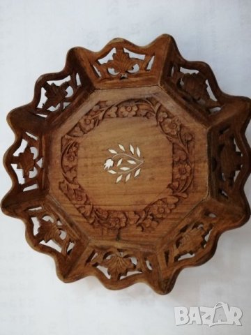 Стара фруктиера, дърворезба. , снимка 6 - Колекции - 24616417