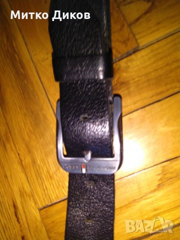 Колан естествена кожа Tommy Hilfiger, снимка 2 - Колани - 24590030