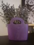 " лилава кошничка " - от твърд силикон, снимка 1 - Други стоки за дома - 22713368
