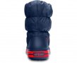 Crocs Puff Boot K Navy/Red, снимка 3