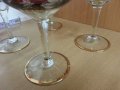 антикварни чаши с позлата гравирани, снимка 8