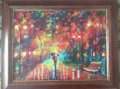 Автентична картина "В парка", снимка 3